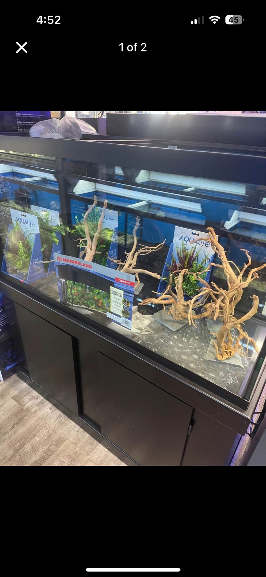 90 Gallon MarineLand Aquarium