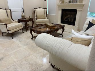 Formal living room furniture set