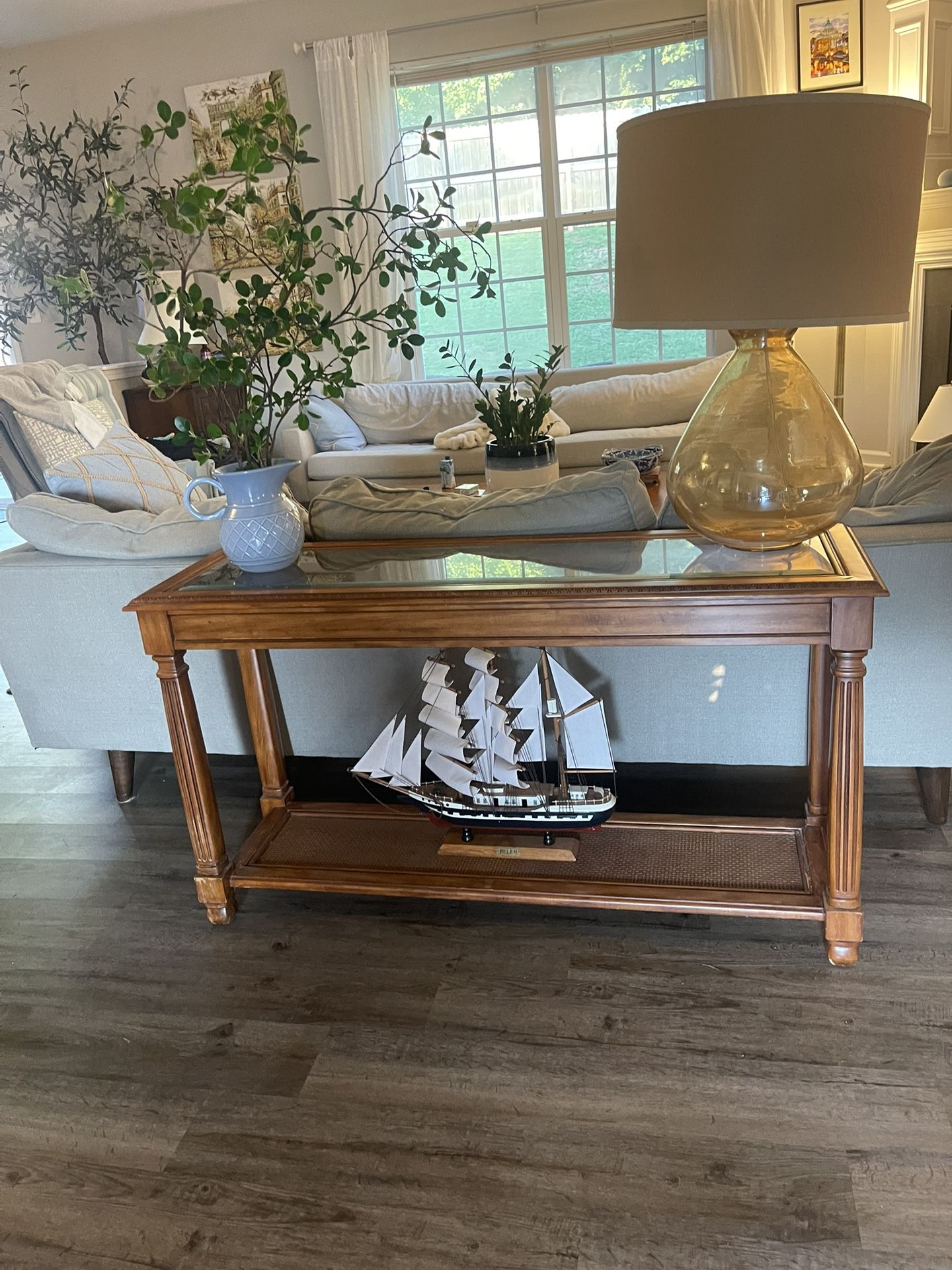 Vintage sofa table