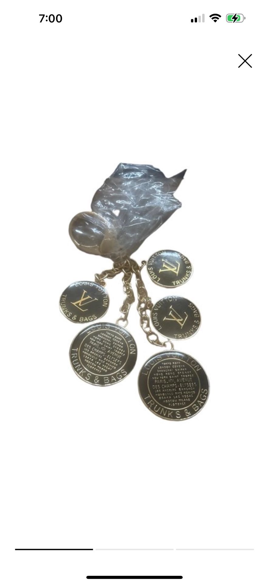 Authentic Louis Vuitton Bag Charm