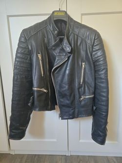 Vintage Leather Motorcycle Jacket