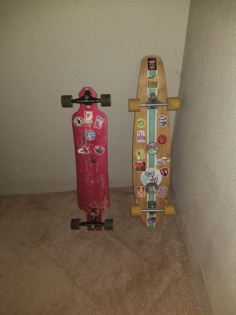 2 long boards