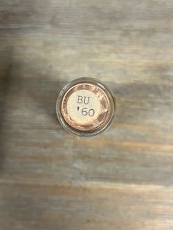 1960 BU Lincoln Penny Tube roll