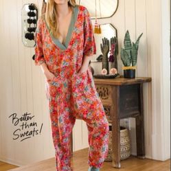 Natural Life V-neck Jumpsuit Size XL 