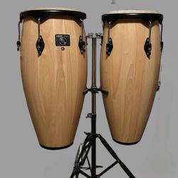 World Beat LP Conga Set With Stand