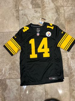 Nike On Field George Pickens #14 Pittsburgh Steelers NFL Jersey Size Large