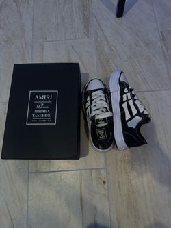 AMIRI MMY Bones x Maison MIHARA YASUHIRO Black