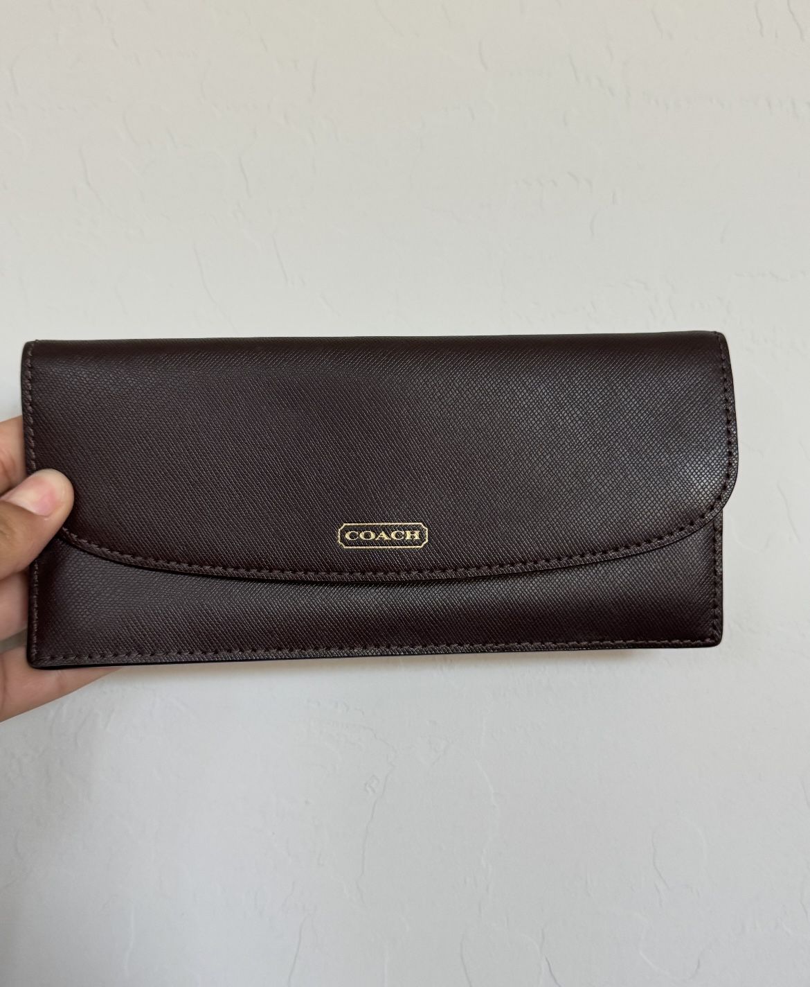 ✨Coach Signature Slim Leather Envelope Wallet✨