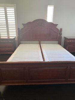 Full bedroom- Bed, dresser , end tables