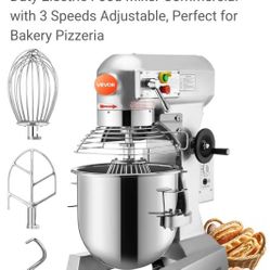 Commercial Food Mixer 15 Qt. With Timming Function