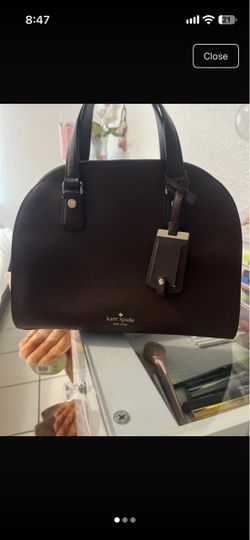 Kate Spade New York Brown   Dome Satchel