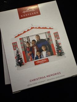 Family Christmas 2024 Framed Ornament $5