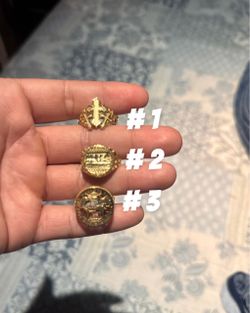 10k gold rings
