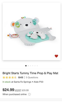 Tummy Time Mat