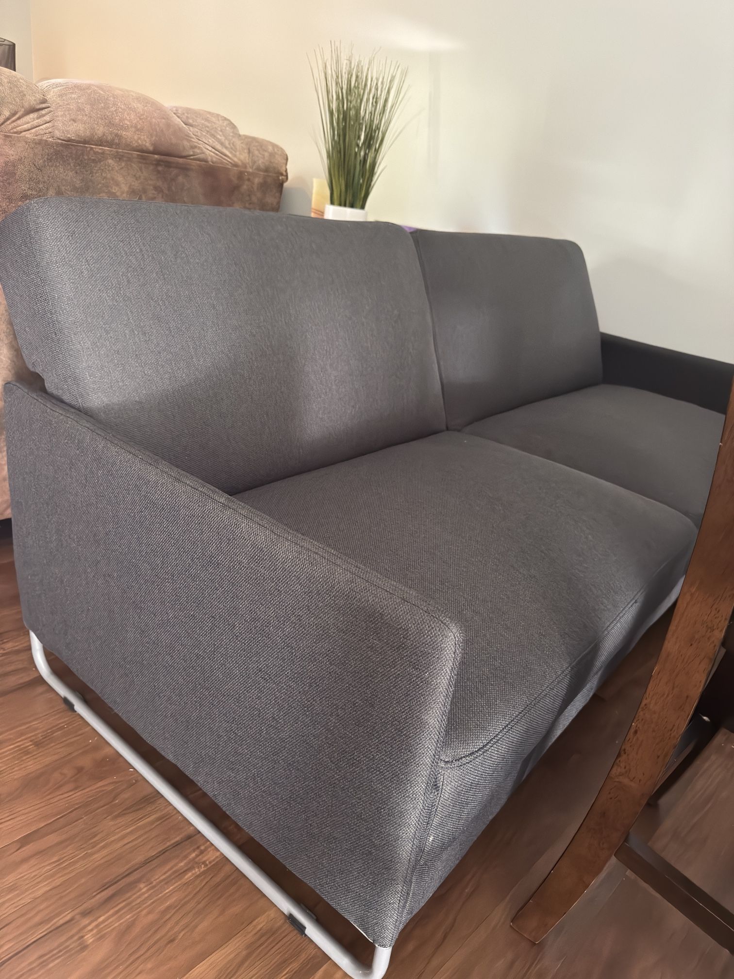 Gray Futon Couch