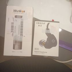 wurkkos for workers 157 meters max 1200 and KS2 hybrid earphones