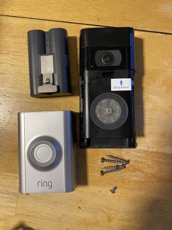 Ring Doorbell Camera. Wired Or Battery Powered 