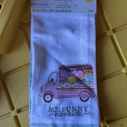 Easter Kitchen Towels $5 