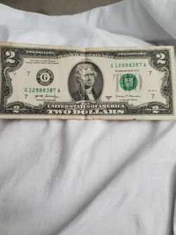 2017A $2 bill
