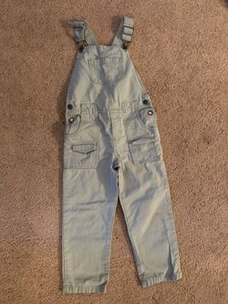Osh Kosh Sage Green Overalls 5T
