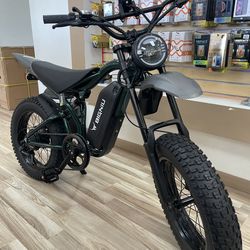 BigNiu Green 40MPH Electric Bike 2000watts ebike Financing! 50 Down