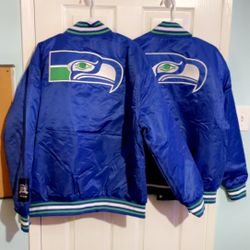 Brand New Royal Blue Seahawks Jackets Large 
