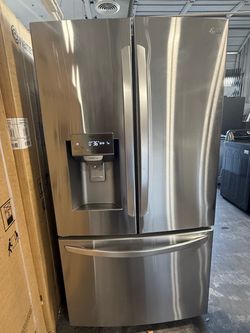 LG ThinQ French Door Stainless Steel Refrigerator