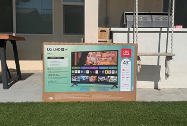 43” Lg smart 4k led Uhd tv