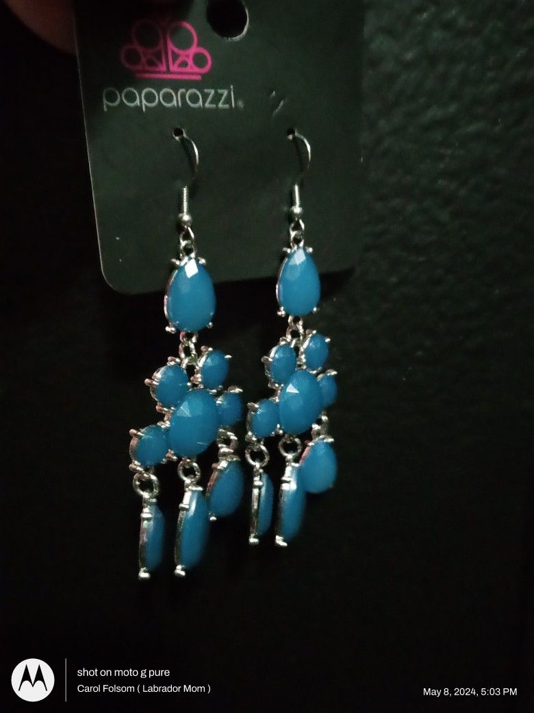 Paparazzi Earrings  ( New )