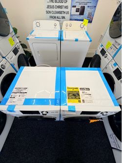 GE Washer and dryer set brand new
