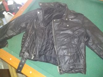 Genuine leather jacket