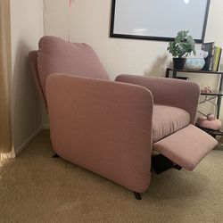 Ikea Ekoslund Reclainer Chair Pink