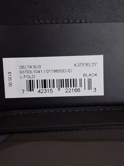 2 "Brand New "Tumi L-Fold Wallets Available!!!
