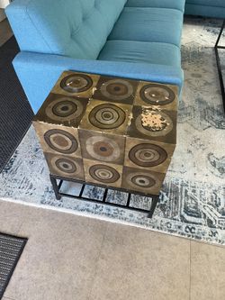 End Table With Storage 