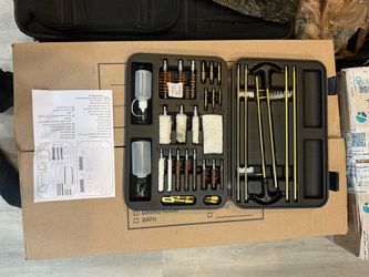 Portable Weapon Cleaning Kit for all Handgun & Rifle Calibers