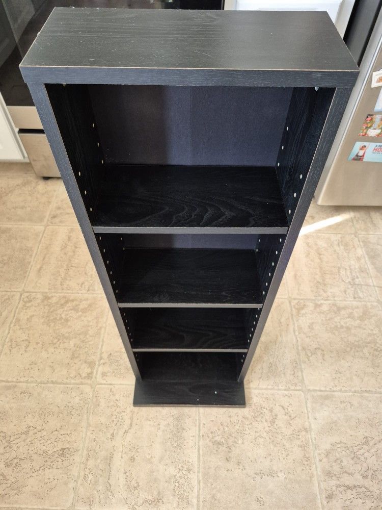 Black Media Shelves / CD DVD Towers - Pre-Assembled! - $15 Each