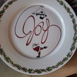 Beautiful Christmas plate