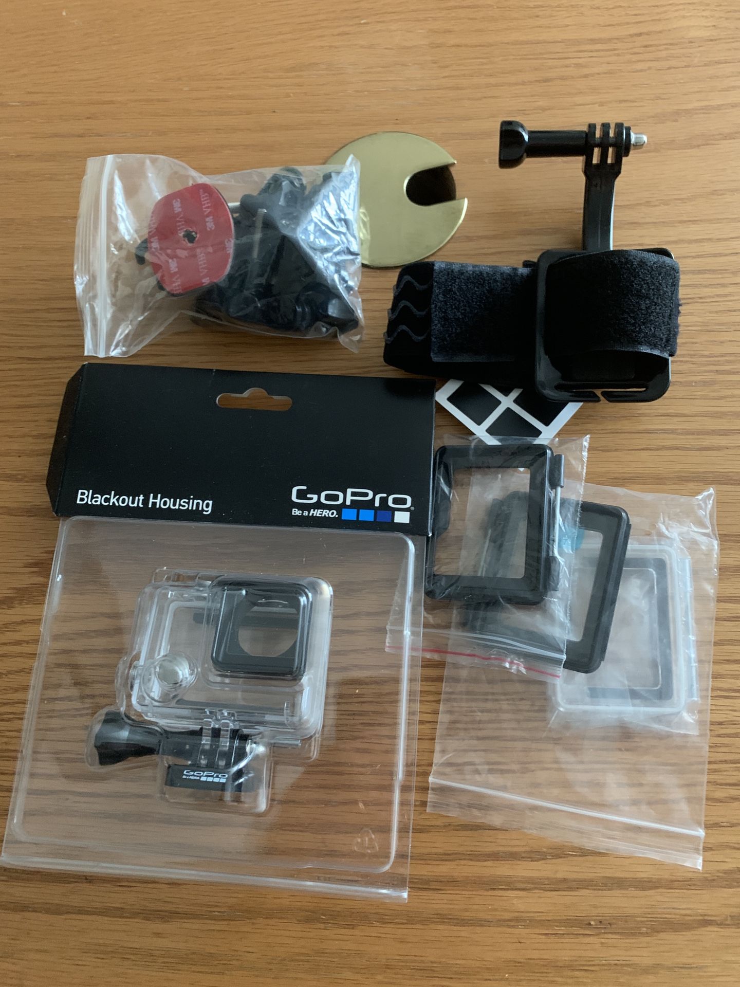 GoPro Waterproof Case And Extra Mounts
