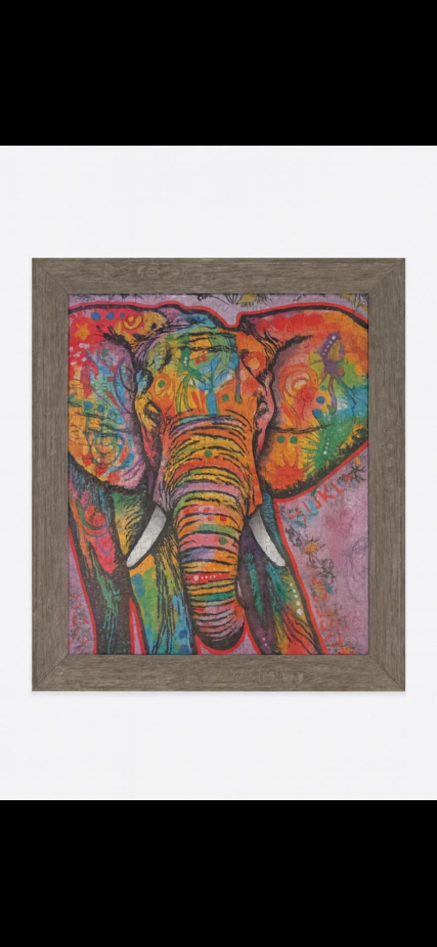 Puzzle Art - Elephant 