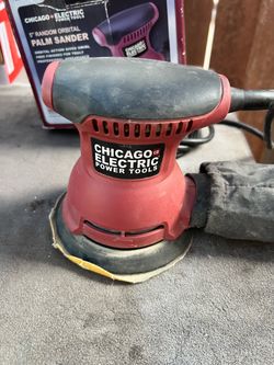 Chicago Electric 5" Random Orbital Palm Sander