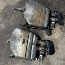 11-16 BMW F10 550i Rear Exhaust Muffler OEM Muffler