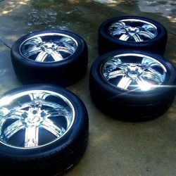 22” Big Wheels Chrome Rims