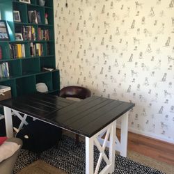 Farmhouse Style L Shaped Desk