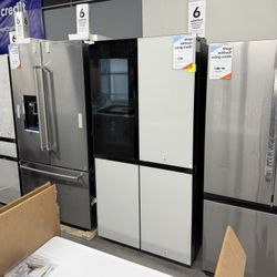 Samsung BESPOKE 29 Cubic Ft. 4-Door Flex Refrigerator With Ice Maker And Water Dispenser💥FINANCING AVAILABLE 💥