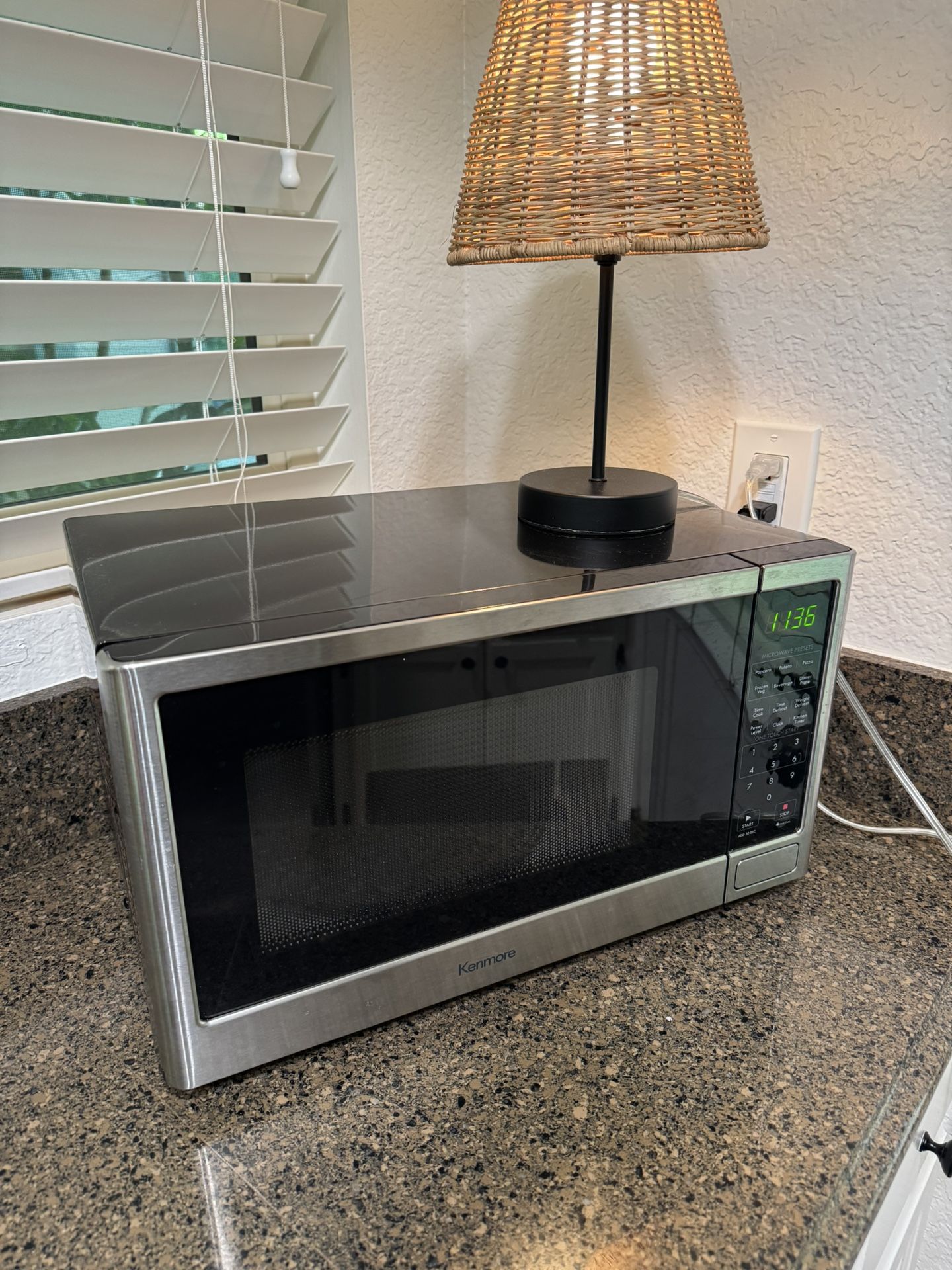 Kenmore Stainless Steel Microwave