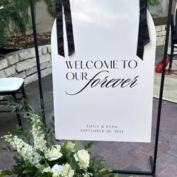 Custom Acrylic Event Sign – Personalized for Any Occasion!