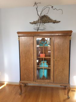 Antique Wooden Bookcase, excellent condition