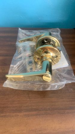 Privacy door lever lock set