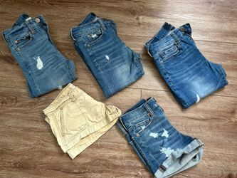 Aeropostale High Rise Jeans and shorts