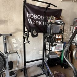 Power Tower Pull up Station 